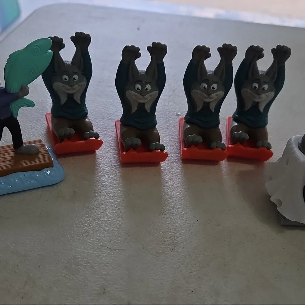 McDonald's Zootopia Happy Meal Toy Figures, Multiple Pieces (2016)